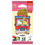 Animal Crossing: New Leaf + Sanrio amiibo Cards Pack - 6 cards