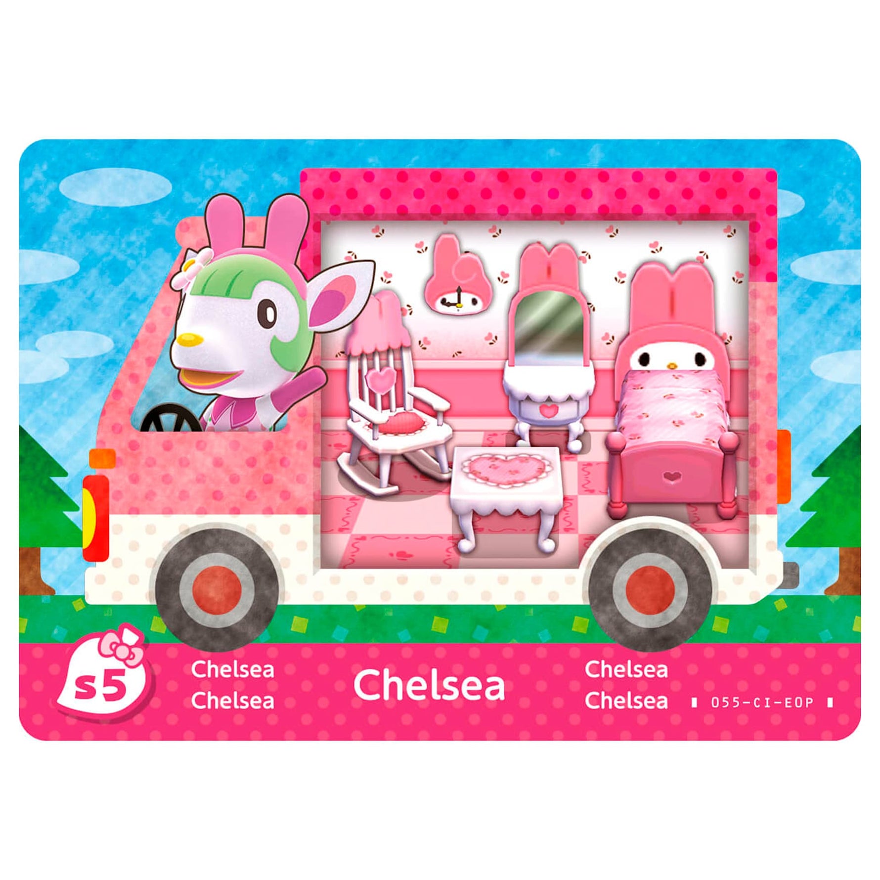 Animal Crossing: New Leaf + Sanrio amiibo Cards Pack - 6 cards