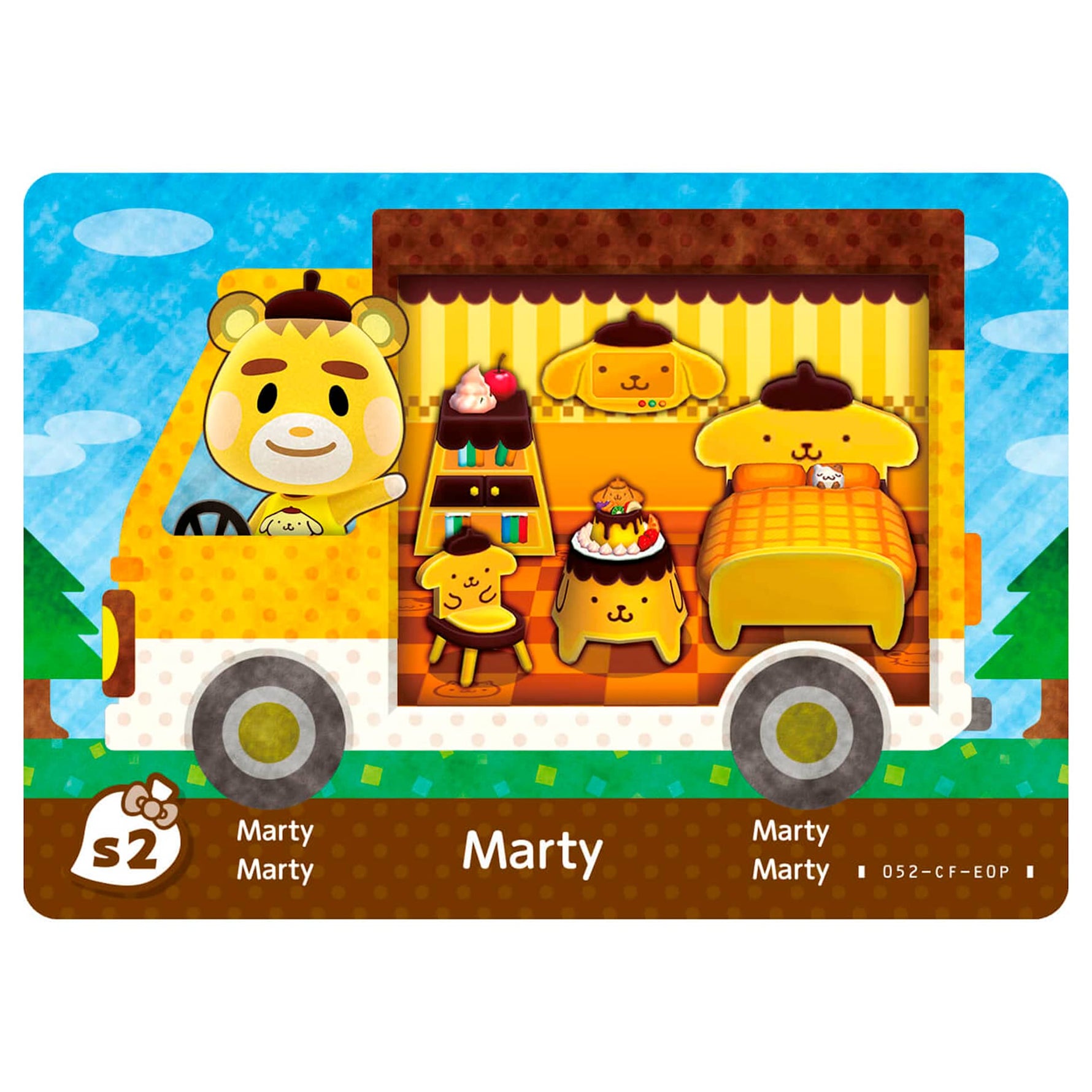 Animal Crossing: New Leaf + Sanrio amiibo Cards Pack - 6 cards
