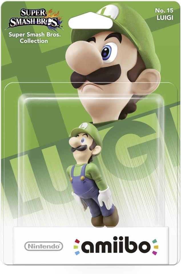 Nintendo AMIIBO: Super Smash Bros. Collection - Luigi - No. 15
