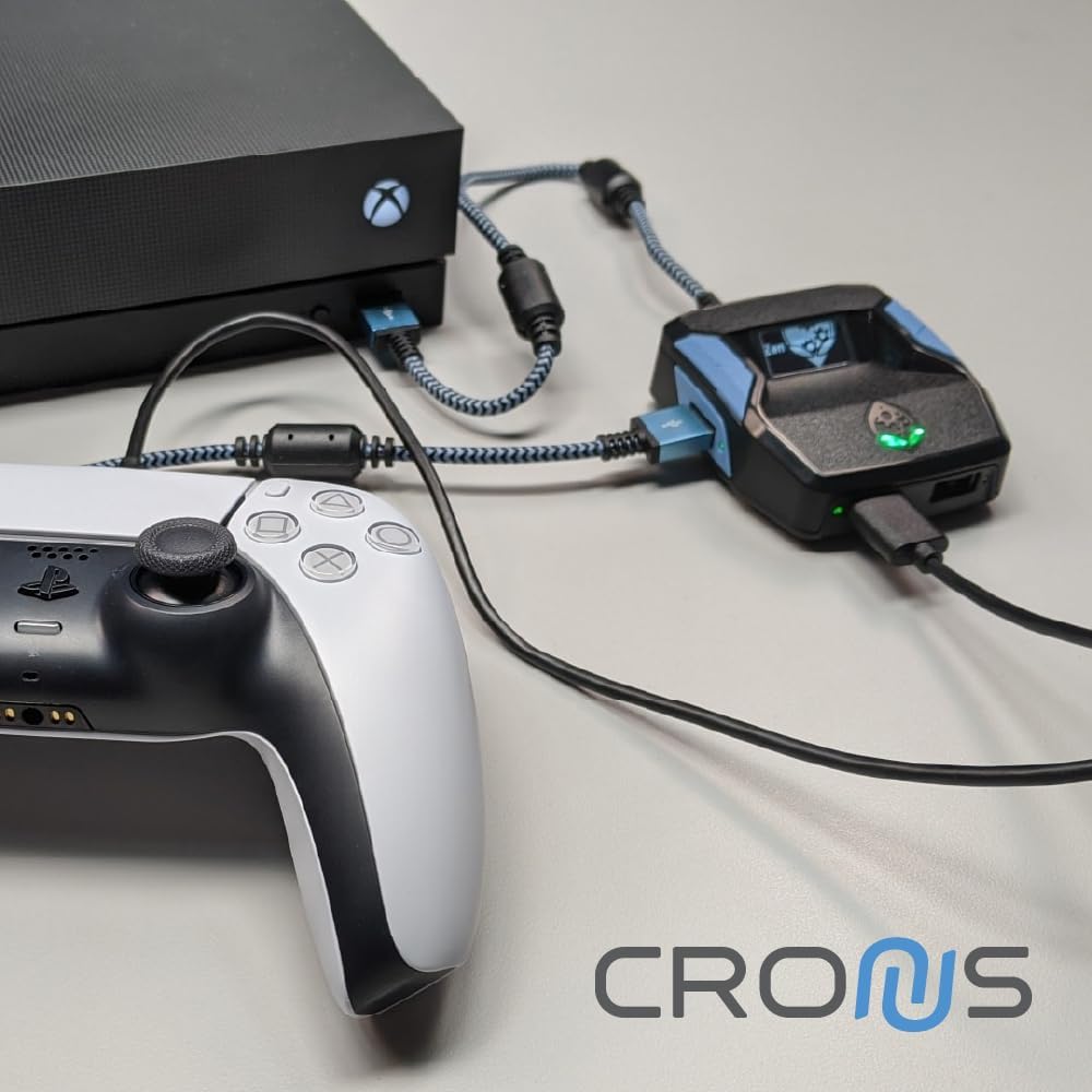Cronus Zen Controller Adapter for PS4, PS5, Xbox One, Xbox Series X|S, Switch & PC | Cross-Platform Gaming