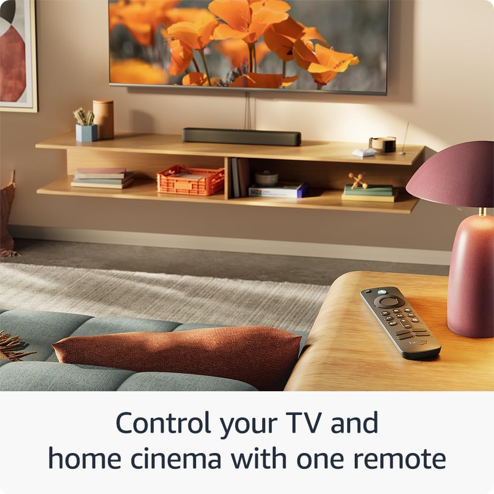 Amazon Fire TV Stick HD, free and live TV, Alexa Voice Remote, smart home controls, HD streaming