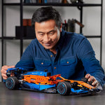 LEGO 42141 Technic McLaren Formula 1 2022 Replica Race Car Model Building Kit, F1 Motor Sport Set