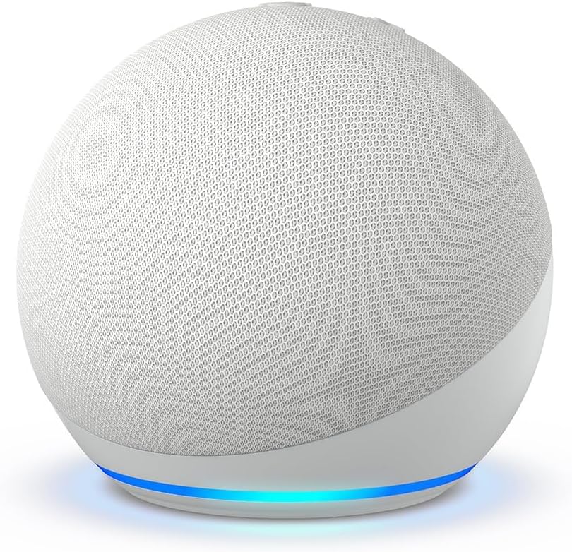Amazon Echo Dot 5 Smart Speaker with Alexa - White