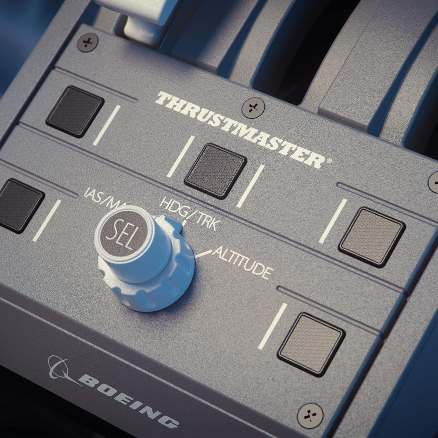 Thrustmaster TCA Quadrant Boeing Edition - High-Precision Throttle Quadrant for Flight Simulation on PC and Xbox Series X|S