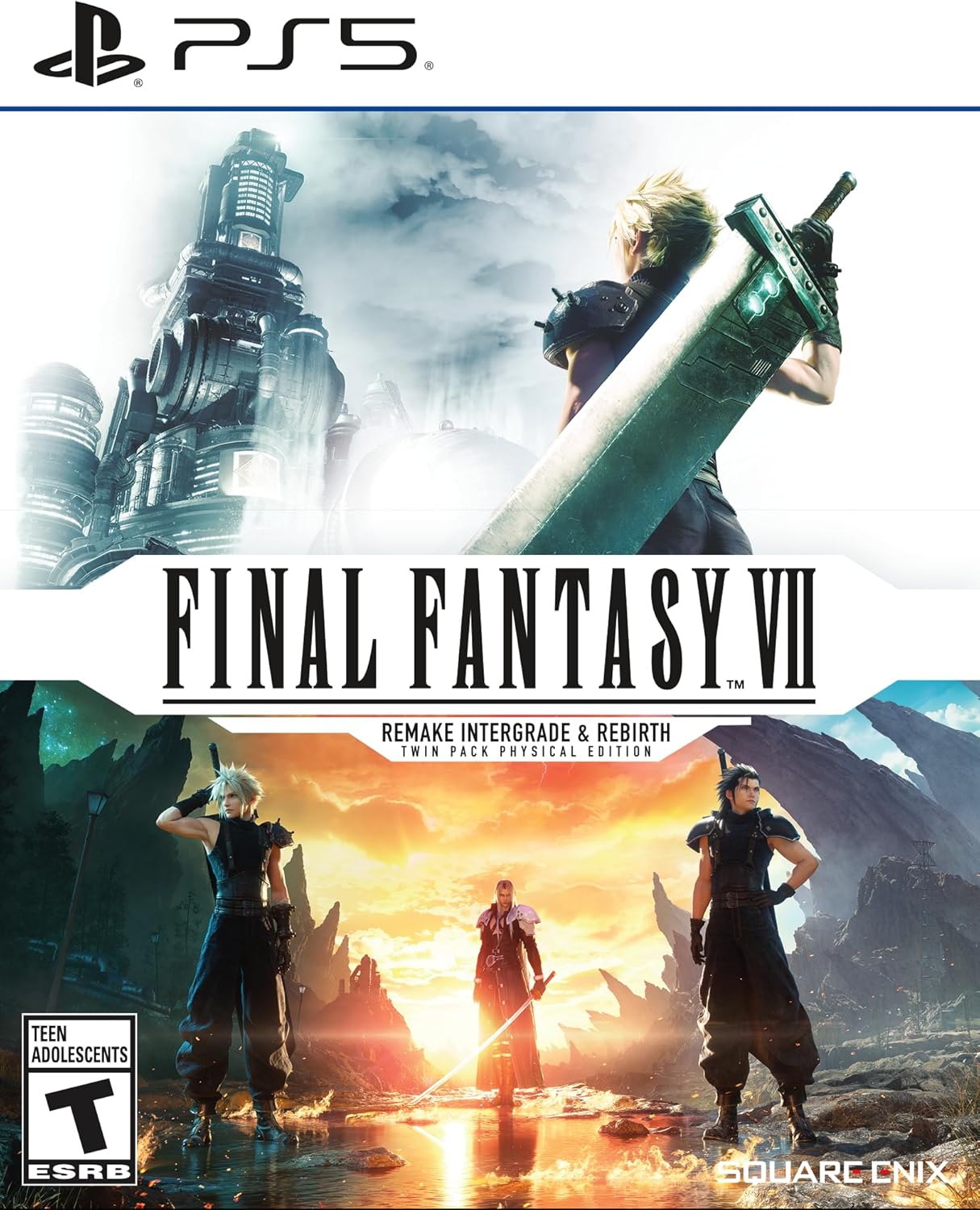 Final Fantasy VII - Remake Intergrade & Rebirth - Twin Pack Physical Edition - PS5