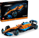 LEGO 42141 Technic McLaren Formula 1 2022 Replica Race Car Model Building Kit, F1 Motor Sport Set
