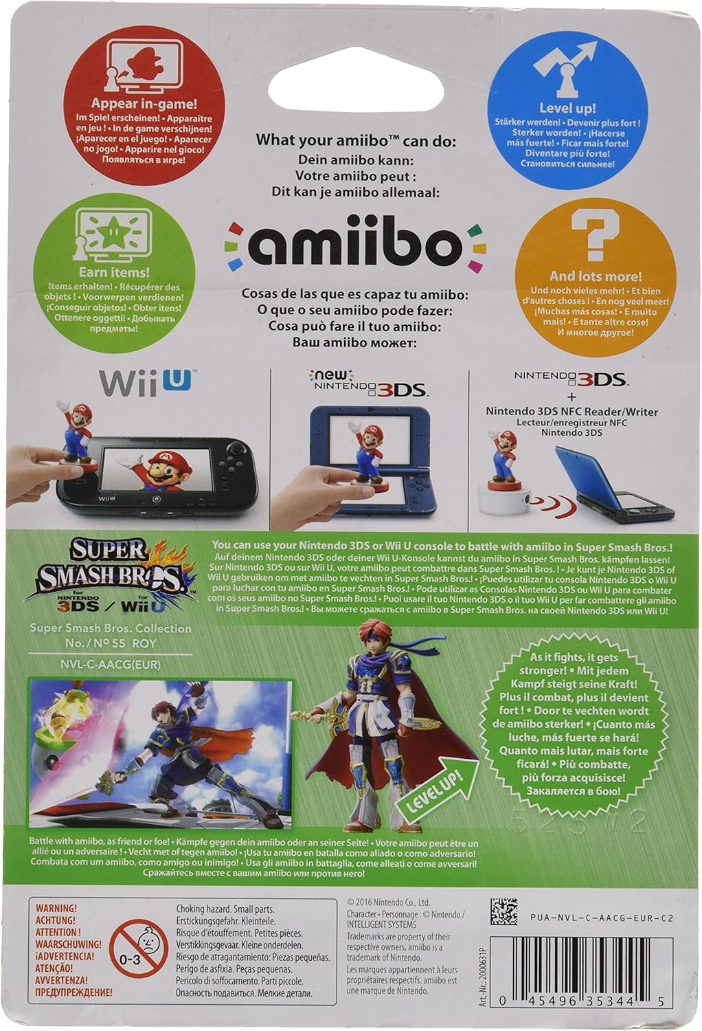 Nintendo AMIIBO Super Smash Bros - Roy No.55