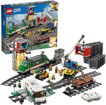 LEGO City Cargo Train Toy with Motorized Remote Control Engine, incl. Rail Tracks, Signal Lights & Control Center
