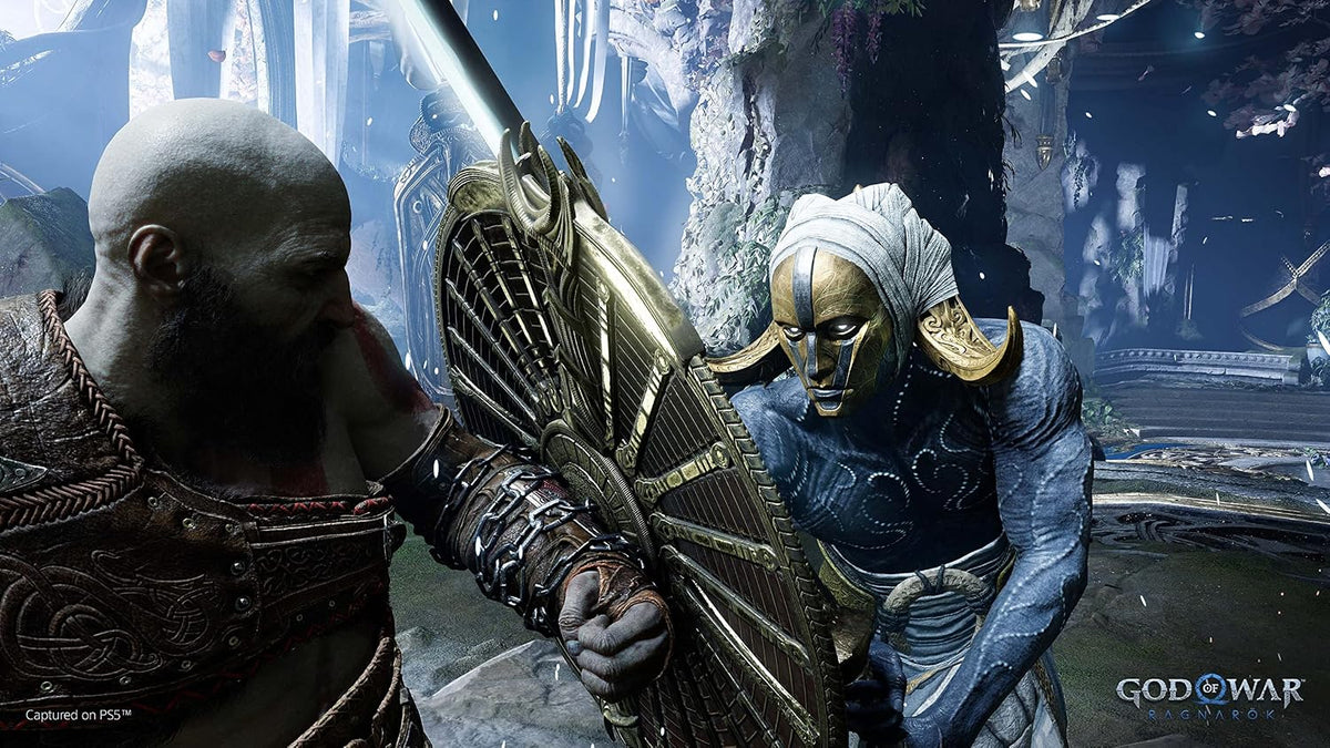 God of War Ragnarök Kratos fight scene