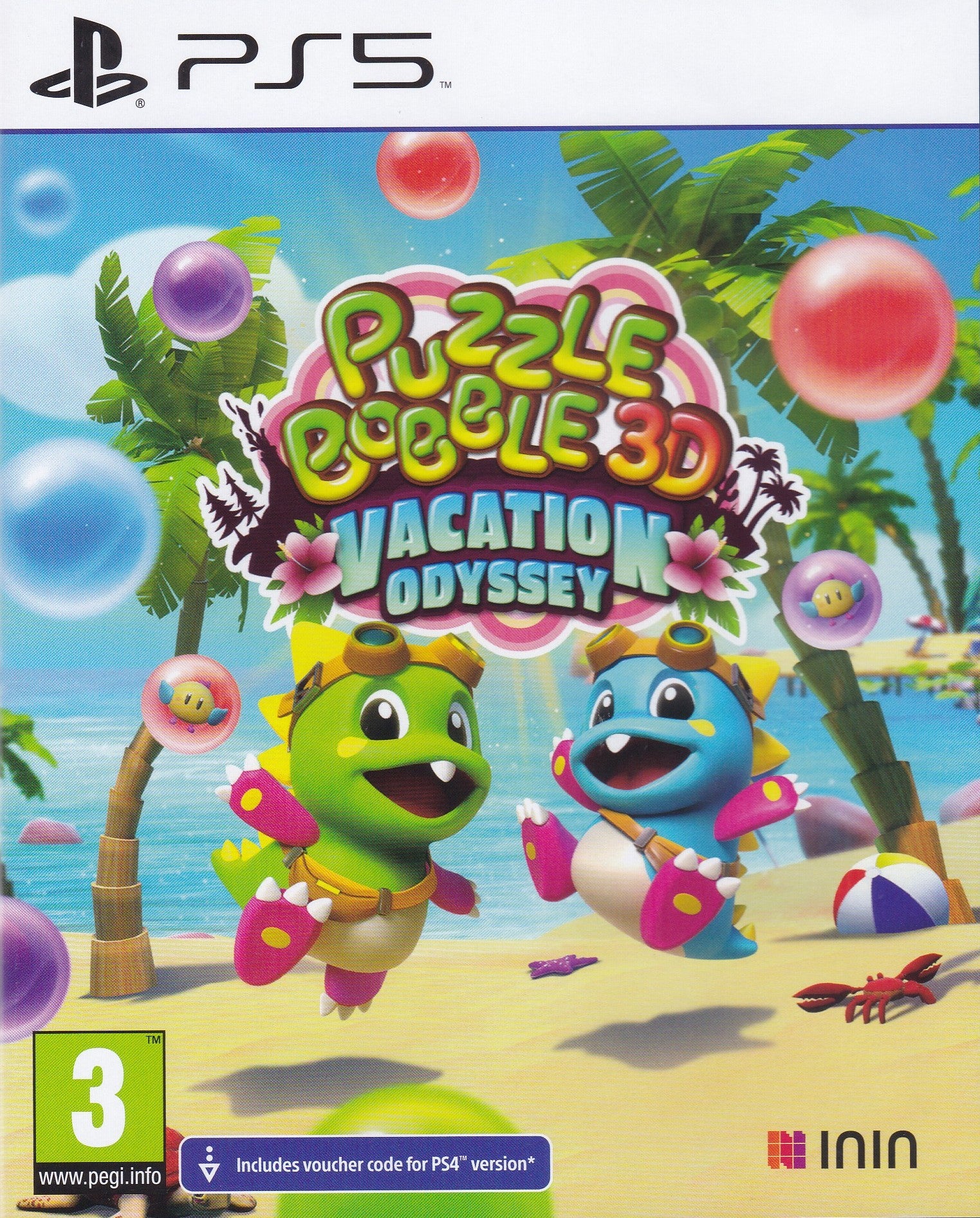 Puzzle Bobble 3D - Vacation Odyssey - Playstation 5