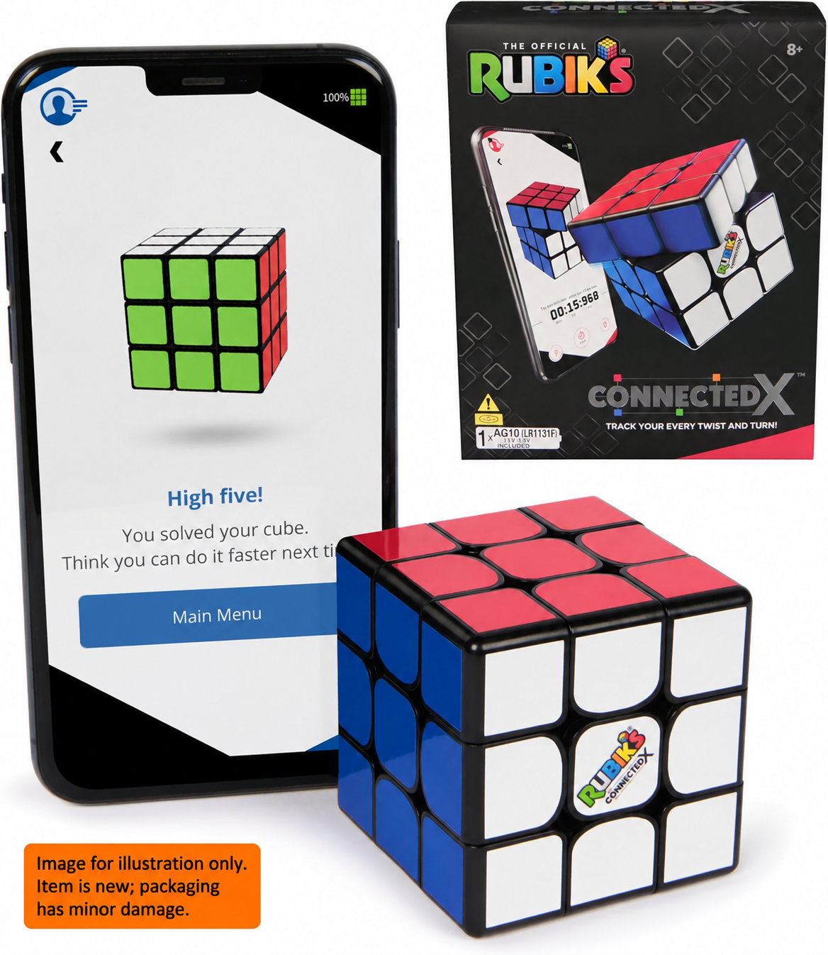 Rubik's Cube ConnectedX (New - Slightly Damaged Packaging) – Mobile