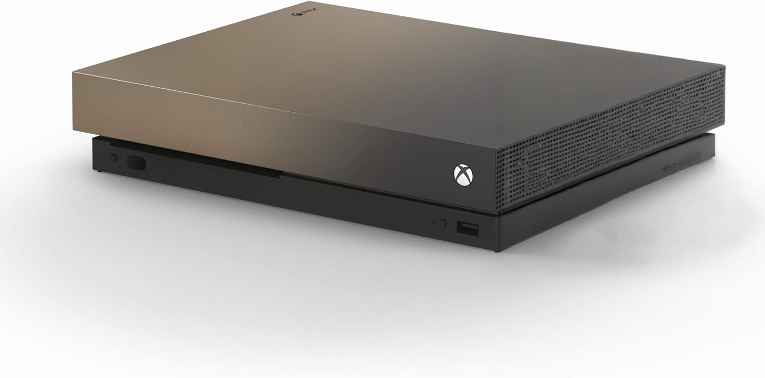 Microsoft Xbox One X - Console 1TB - Gold Rush Edition - Limited Edition - Console Only
