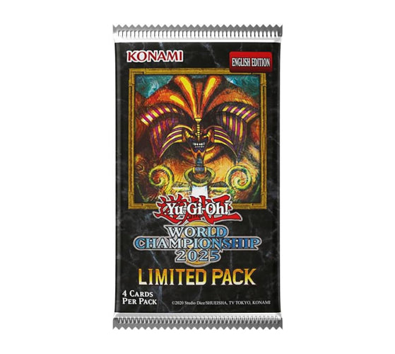 Yu-Gi-Oh! Display of 10 World Championship 2025: Limited Pack booster