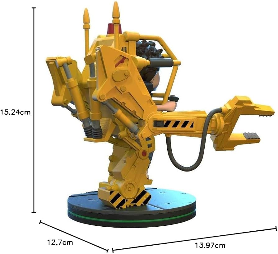Aliens Ripley Power Loader Q-Fig Elite side view showing collectible figure dimensions