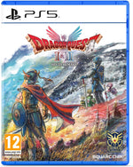 Dragon Quest I & II HD-2D Remake for PlayStation 5, resealed physical edition, featuring fantasy heroes, official Square Enix artwork and PEGI 12 rating.