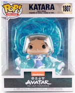 Front view of Funko Pop Deluxe Katara 1807 boxed vinyl figure from Avatar The Last Airbender