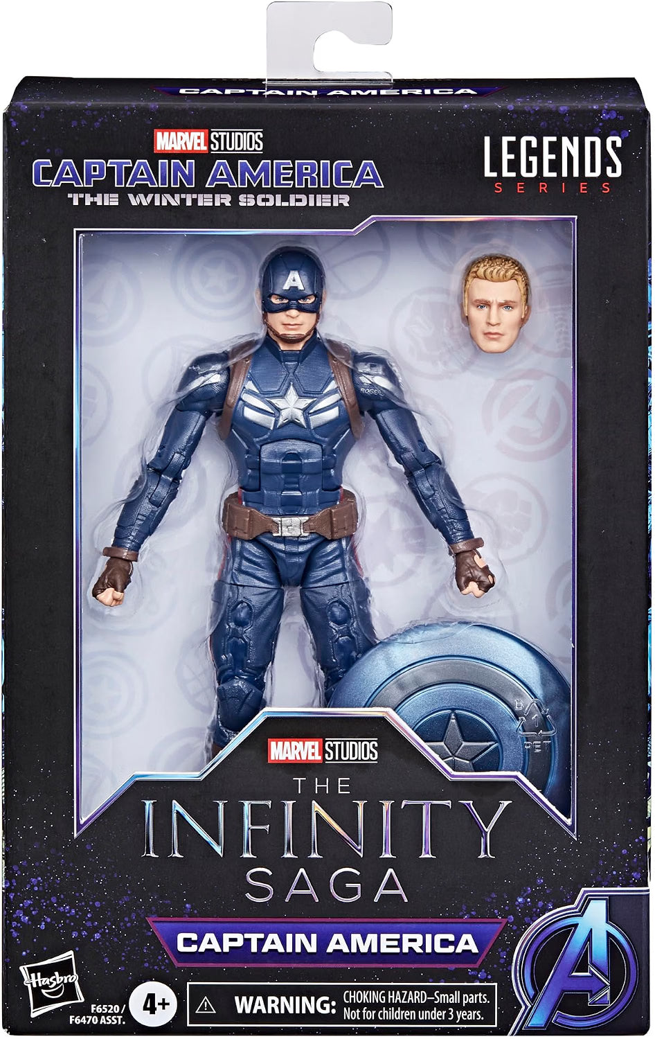 Marvel Legends The Infinity Saga Captain America Winter Soldier action figure in retail box