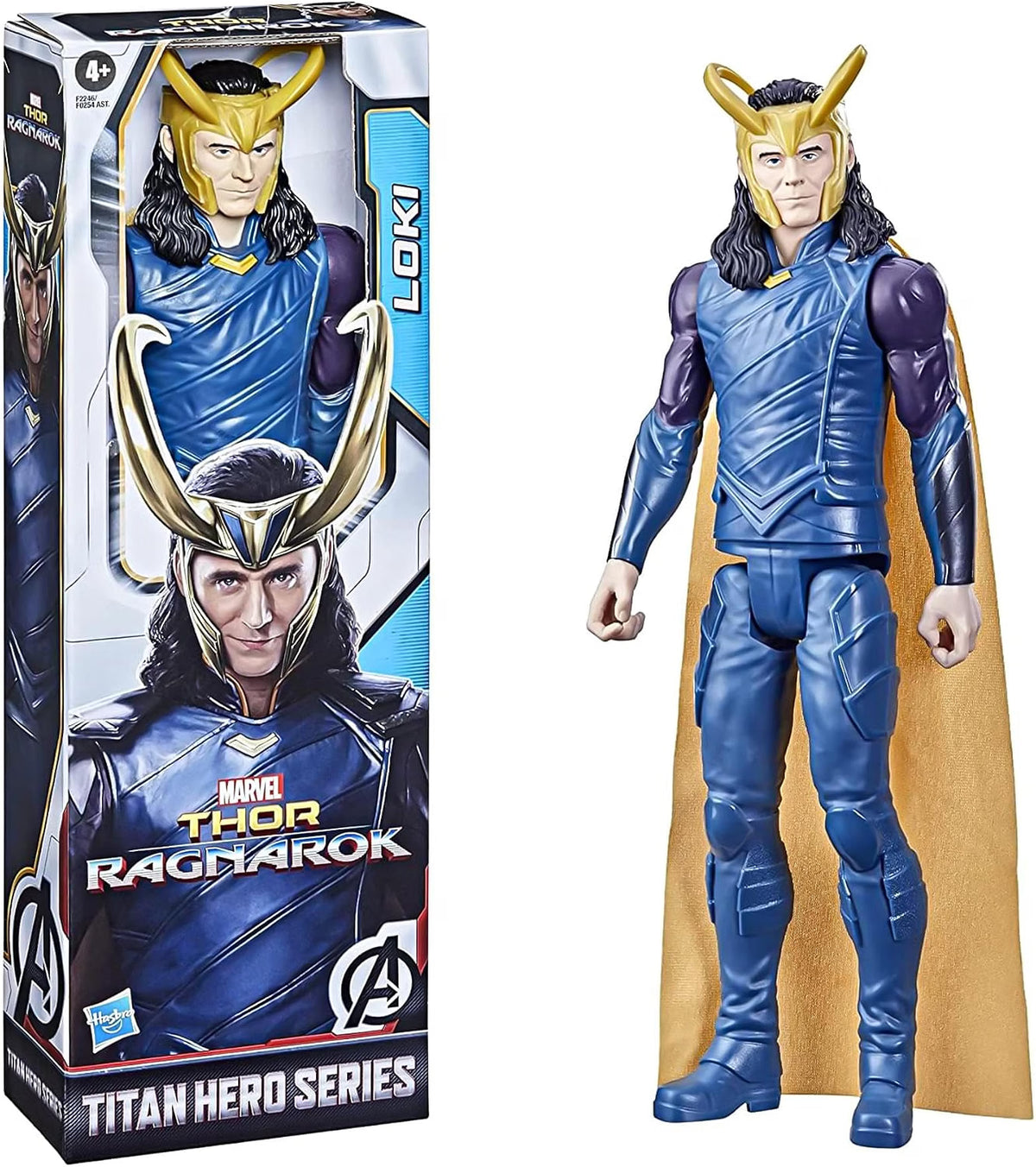Marvel Thor Ragnarok Loki Titan Hero Series 12-inch action figure with retail packaging