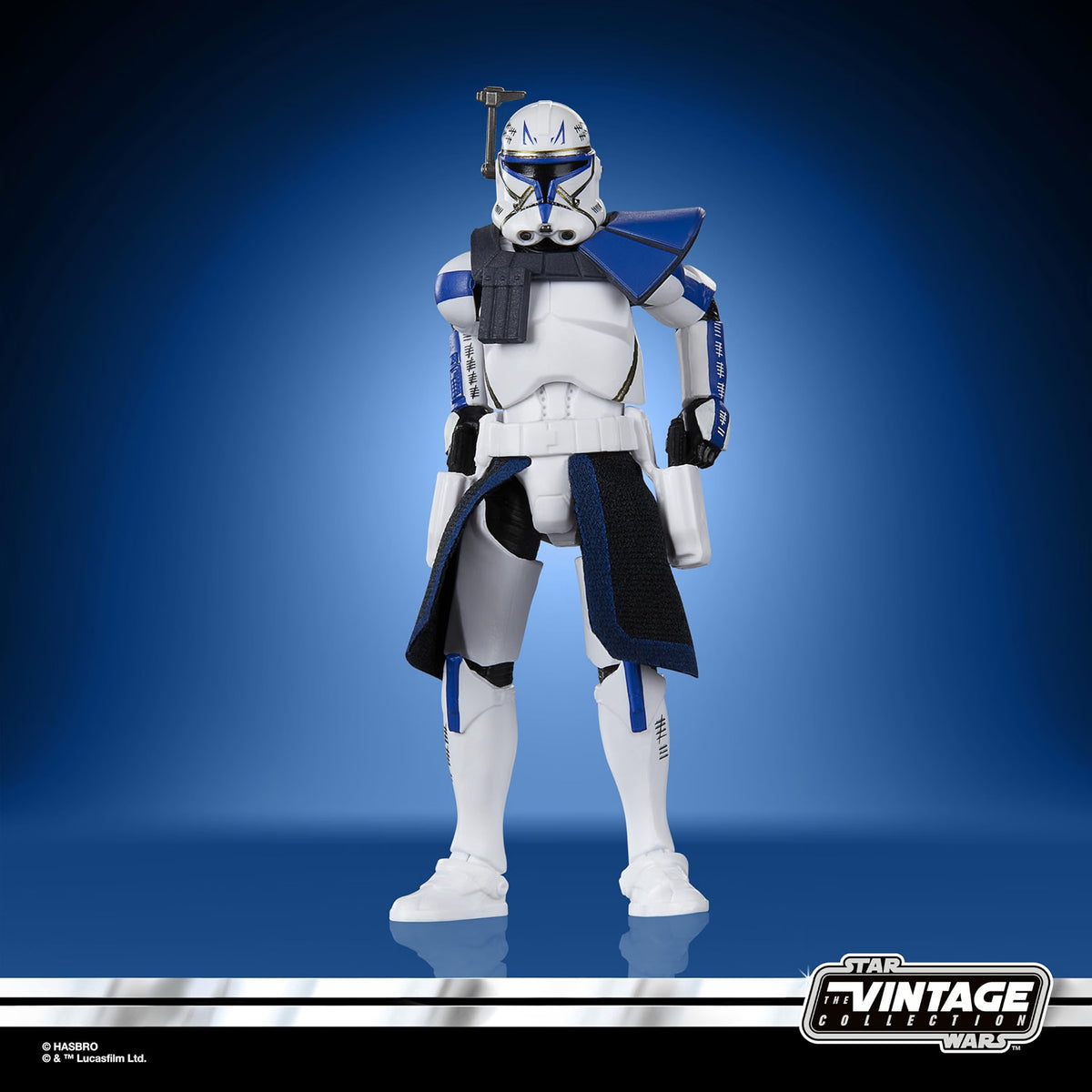 Star Wars Clone Commander Rex Bracca Mission action figure wearing his removable clone trooper helmet