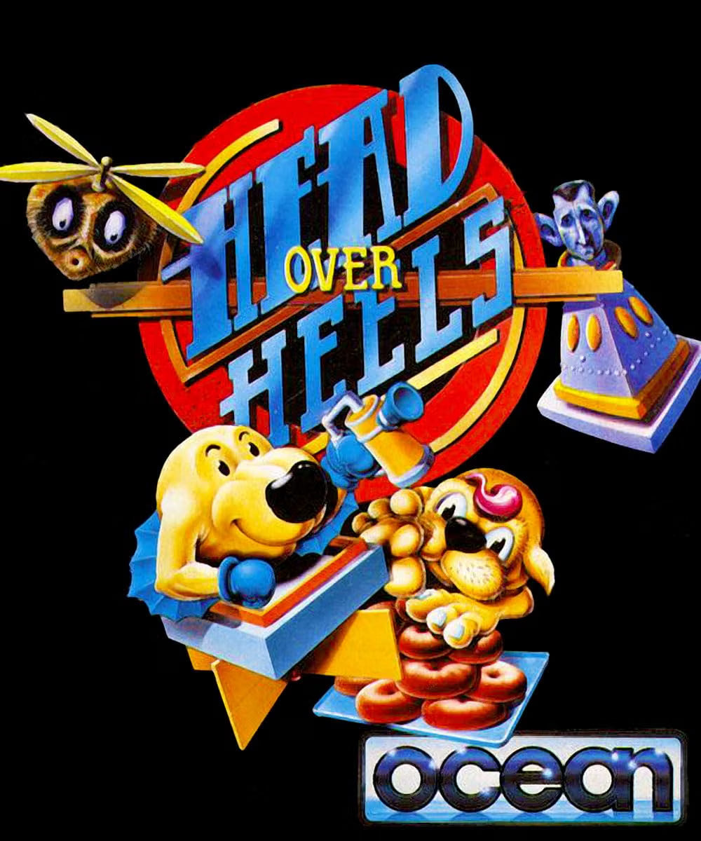 Head Over Heels classic game artwork, included with The Spectrum retro personal computer