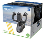 Thrustmaster TCA Yoke Boeing Edition flight simulator controller retail box, featuring official Boeing branding and compatibility with PC and Xbox consoles.